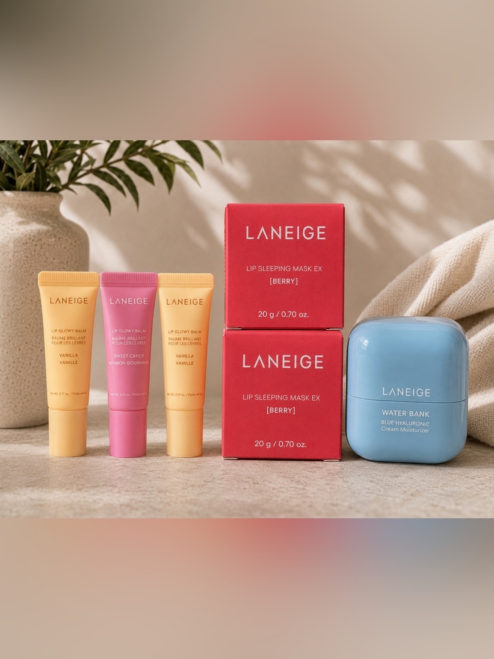 LANEIGE SEPHORA Lip Care & Hydration Bundle – Brand New Retails $100+